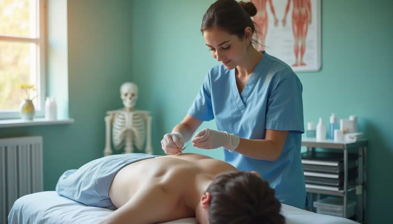 Dry Needling Physiotherapie_Titelbild Dry Needling Physiotherapie_Physiotherapiepraxis Teli