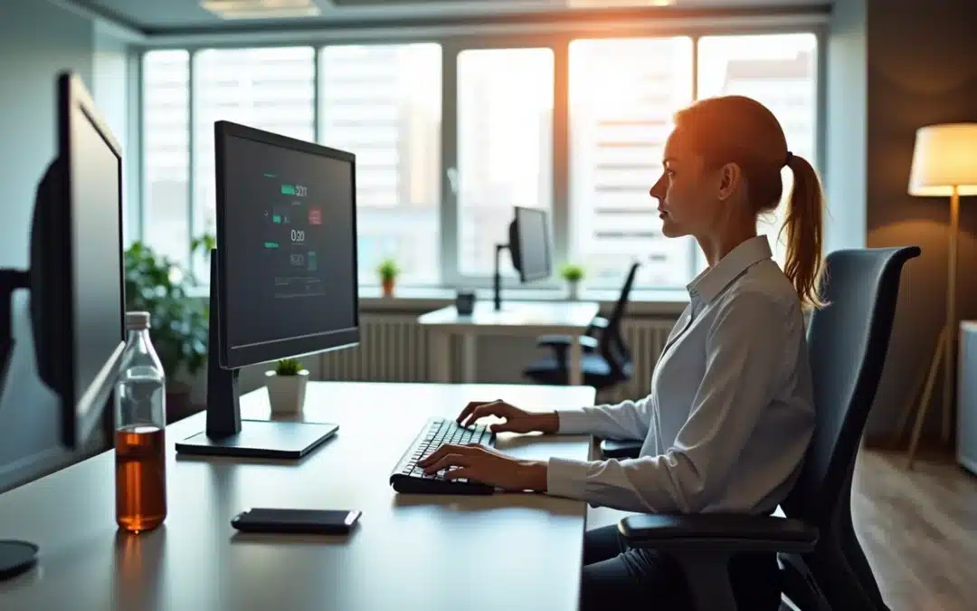 Ergonomischer Arbeitsplatz mit KI: So schützt du deinen Rücken im Büro